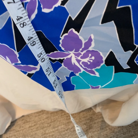 Vintage Hilo Hattie Hawaiian Dress Caftan Mumu Cover Up Large - Picture 10 of 10